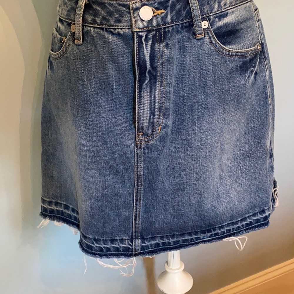 Cute denim skirt